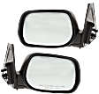 Driver and Passenger Side Mirrors, Manual Adjust, Manual Folding, Non-Heated, Paintable, No Signal Light, No Memory, No Puddle Light, No Auto-Dimming, No Blind Spot Feature