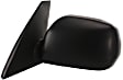 Driver and Passenger Side Mirrors, Manual Adjust, Manual Folding, Non-Heated, Paintable, No Signal Light, No Memory, No Puddle Light, No Auto-Dimming, No Blind Spot Feature