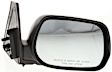 Driver and Passenger Side Mirrors, Manual Adjust, Manual Folding, Non-Heated, Paintable, No Signal Light, No Memory, No Puddle Light, No Auto-Dimming, No Blind Spot Feature