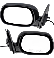 Driver and Passenger Side Mirrors, Power, Manual Folding, Non-Heated, Paintable, No Signal Light, No Memory, No Puddle Light, No Auto-Dimming, No Blind Spot Feature
