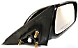 Driver and Passenger Side Mirror, Power Adjust, Non-Heated, Non-Folding, Paintable, No Signal Light, No Memory, No Puddle Light, No Auto-Dimming, No Blind Spot Feature