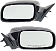 Driver and Passenger Side Mirror, Power Adjust, Non-Heated, Non-Folding, Paintable, No Signal Light, No Memory, No Puddle Light, No Auto-Dimming, No Blind Spot Feature