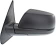 2012 Toyota Tundra - Driver and Passenger Side Mirror, Power Adjust, Non-Heated, Textured Black, Manual Folding, No Signal Light, No Blind Spot Feature, Without Memory Recall, No Puddle Light, No Auto-Dimming, Crew Cab Pickup