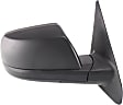 2012 Toyota Tundra - Driver and Passenger Side Mirror, Power Adjust, Non-Heated, Textured Black, Manual Folding, No Signal Light, No Blind Spot Feature, Without Memory Recall, No Puddle Light, No Auto-Dimming, Crew Cab Pickup
