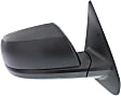 Driver and Passenger Side Mirror, Manual Adjust, Non-Heated, Manual Folding, Textured Black, No Signal Light, No Memory, No Puddle Light, No Auto-Dim, No Blind Spot Feature
