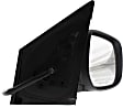 Driver and Passenger Side Mirror, Power Adjust, Heated, Manual Folding, Paintable, No Signal Light, Without Memory Recall, No Puddle Light, No Auto-Dimming, No Blind Spot Feature