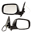 Driver and Passenger Side Mirrors, Power, Manual Folding, Non-Heated, Paintable, No Signal Light, No Memory, No Puddle Light, No Auto-Dimming, No Blind Spot Feature