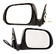 Driver and Passenger Side Mirrors, Power Adjust, Manual Folding, Heated, Paintable, No Signal Light, No Memory, No Puddle Light, No Auto-Dimming, No Blind Spot Feature
