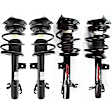 SET-UA11956 Front, Driver and Passenger Side Fully Loaded Strut, Hatchback