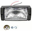 SET-URO1369335-2 Front, Driver and Passenger Side Halogen Fog Light, Without bulb(s)