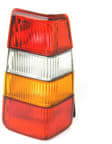 SET-URO1372441 Driver and Passenger Side Halogen Tail Light, Without bulb(s), Amber, Clear & Red Lens