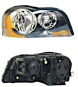SET-URO30744010 Driver and Passenger Side Halogen Headlight, With bulb(s), OE Replacement