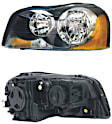 SET-URO30744010 Driver and Passenger Side Halogen Headlight, With bulb(s), OE Replacement
