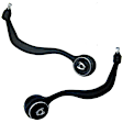 SET-URO31121141722 Front, Driver and Passenger Side, Upper Control Arm, With ball joint(s)