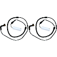 SET-URO34356755266-2 Front, Driver and Passenger Side Brake Pad Sensor