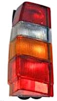 SET-URO3518911 Halogen Tail Light, With bulb(s), Amber, Clear & Red Lens