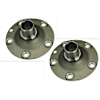 SET-URO90133106510-2 Rear, Driver and Passenger Side Wheel Hub, 5 Lugs, 2.0L, 6Cyl