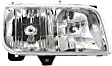 1999 Cadillac Escalade - Driver and Passenger Side Halogen Headlight, With bulb(s), OE Replacement