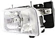 1999 Cadillac Escalade - Driver and Passenger Side Halogen Headlight, With bulb(s), OE Replacement
