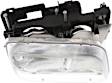 1999 Cadillac Escalade - Driver and Passenger Side Halogen Headlight, With bulb(s), OE Replacement