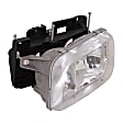 1999 Cadillac Escalade - Driver and Passenger Side Halogen Headlight, With bulb(s), OE Replacement, CAPA Certified