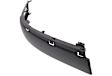 Front, Driver and Passenger Side Bumper Trims, Black