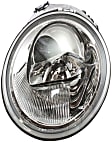 Driver and Passenger Side Halogen Headlight, With bulb(s), OE Replacement