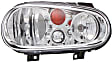 Driver and Passenger Side Headlights, with Bulbs, Halogen, From VIN No. 2057051, without Fog Light