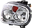 Driver and Passenger Side Headlights, with Bulbs, Halogen, From VIN No. 2057051, without Fog Light
