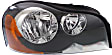 2003-2014 Volvo XC90 - Driver and Passenger Side Halogen Headlight, With bulb(s), OE Replacement