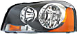 2003-2014 Volvo XC90 - Driver and Passenger Side Halogen Headlight, With bulb(s), OE Replacement