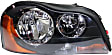 Driver and Passenger Side Halogen Headlight, With bulb(s), OE Replacement, CAPA Certified