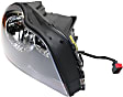 Driver and Passenger Side Halogen Headlight, With bulb(s), OE Replacement, CAPA Certified