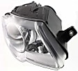 Driver and Passenger Side Halogen Headlight, With bulb(s), OE Replacement