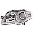 Driver and Passenger Side Halogen Headlight, With bulb(s), OE Replacement, CAPA Certified