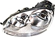 2009 Volkswagen Jetta - Driver and Passenger Side Halogen Headlight, With bulb(s), OE Replacement, Wagon