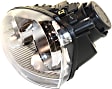 2009 Volkswagen Jetta - Driver and Passenger Side Halogen Headlight, With bulb(s), OE Replacement, Wagon