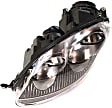 2009 Volkswagen Jetta - Driver and Passenger Side Halogen Headlight, With bulb(s), OE Replacement, Wagon