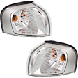 Driver and Passenger Side Halogen Corner Light, With bulb(s)