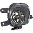 Front, Driver and Passenger Side Fog Lights, With Bulb(s), Halogen