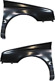 1993-1999 Volkswagen Golf - Front, Driver and Passenger Side Fenders, With antenna hole