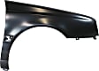 1993-1999 Volkswagen Golf - Front, Driver and Passenger Side Fenders, With antenna hole