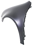 Front, Driver and Passenger Side Fenders, Without turn signal light hole