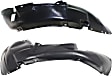 2001 Volkswagen Passat - Front, Driver and Passenger Side Fender Liner, Old Body Style