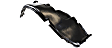 Front, Driver and Passenger Side, Fender Liner
