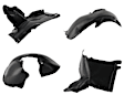 Front, Driver and Passenger Side, Front or Rear Section Fender Liner
