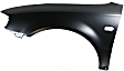 Front, Driver and Passenger Side Fenders, With turn signal light hole