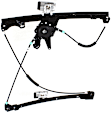 Front, Driver and Passenger Side Power Window Regulator, Without Motor