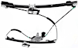 Front, Driver and Passenger Side Power Window Regulator, Without Motor