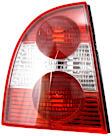 Driver and Passenger Side Halogen Tail Light, Without bulb(s), OE Replacement, Sedan